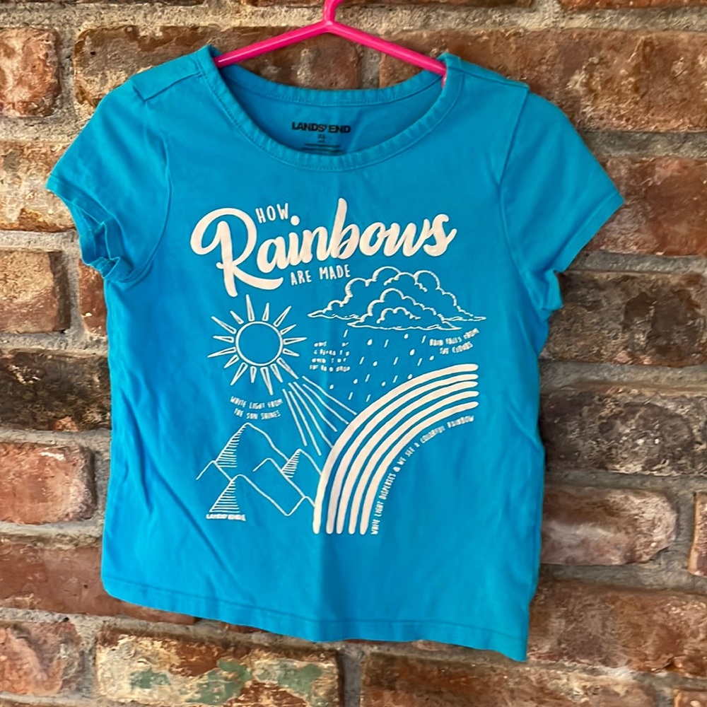 Lands End T-shirt-SZ XS 4-5